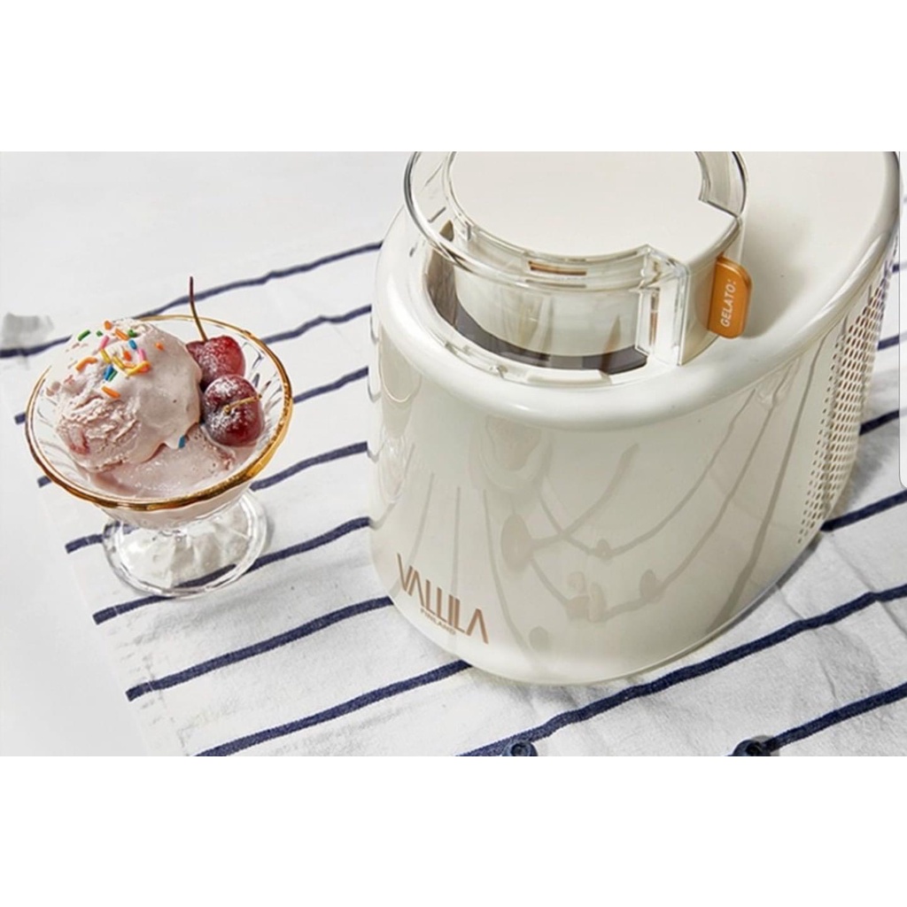 &lt;Sẵn&gt;Máy làm kem Vanilla ICECREAM MAKER Hàn