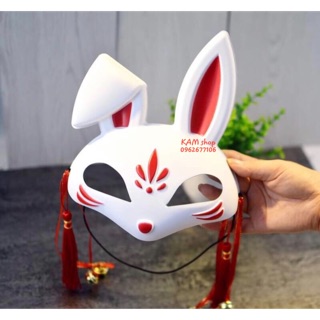 Mặt nạ nhựa, mặt nạ thỏ Kam shop