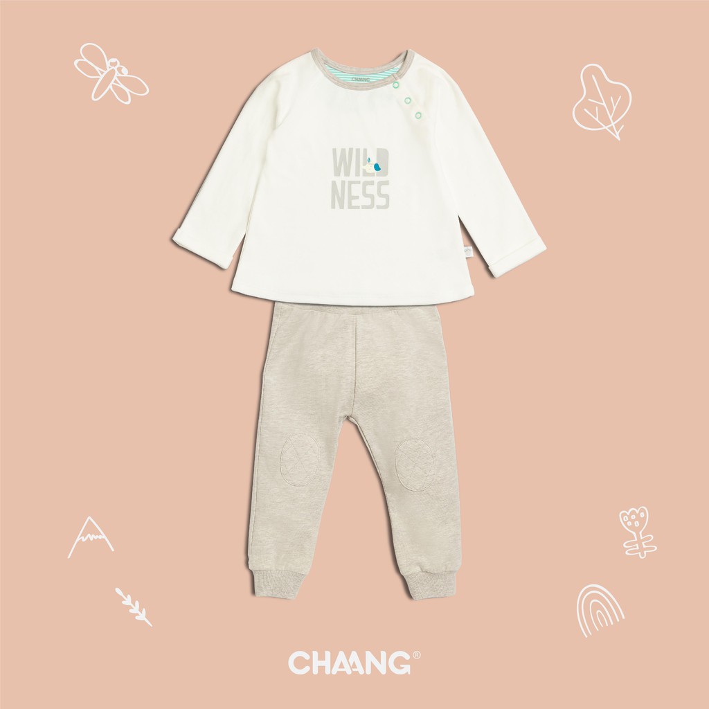 Bộ nỉ bé trai bé gái Chaang - BST thu đông