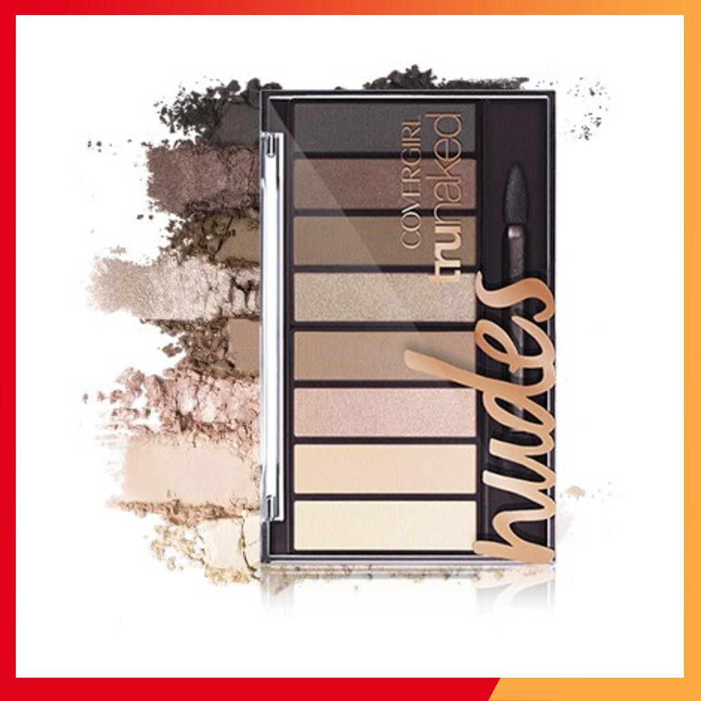 Bảng phấn mắt 8 màu Covergirl Trunaked Eyeshadow Nudes Hàng Mỹ Mỹ phẩm xách tay