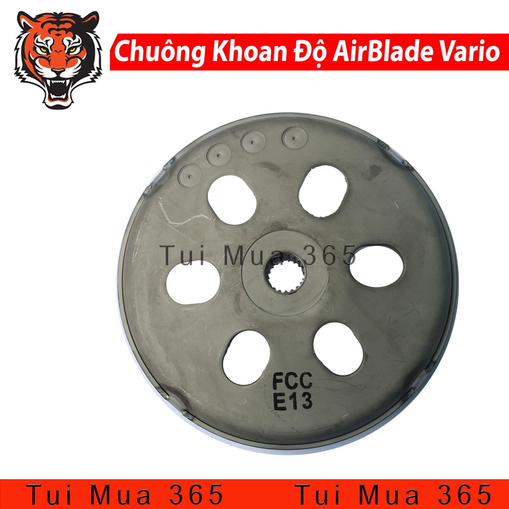 Chuông Nồi Sau FCC Khoan Độ cho xe Air Blade 125, Vario, Click 125, PCX, SH Mode