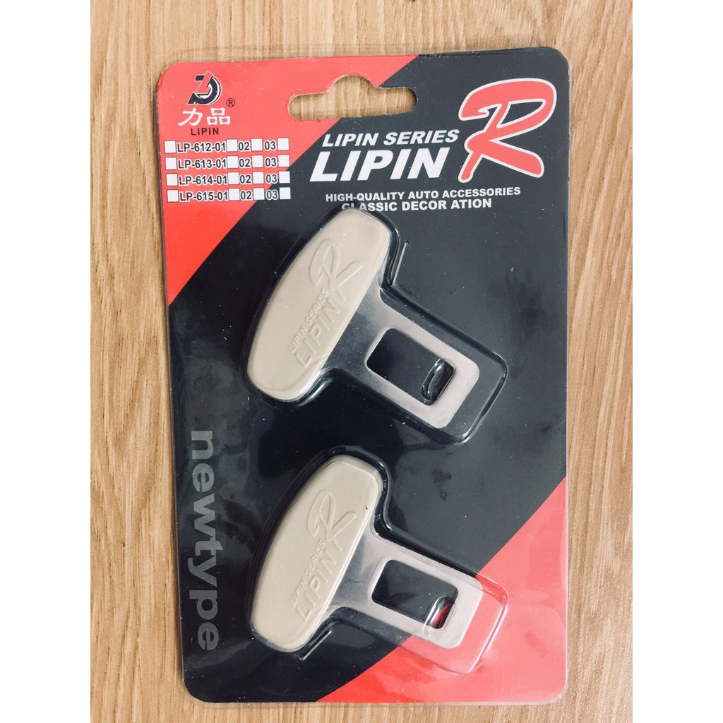 Bọ 2 chốt cài tắt tiếng dây bảo hiểm Type R cao cấp.