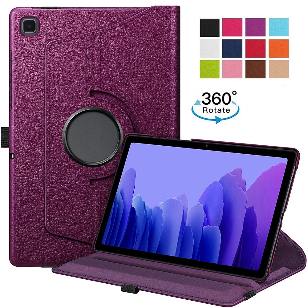 Bao Da Máy Tính Bảng Có Giá Đỡ Xoay 360 Độ Cho Samsung Galaxy Tab S2 S3 T715 T815 T820 T560 Tab E T700 T800 T520 T377 P600