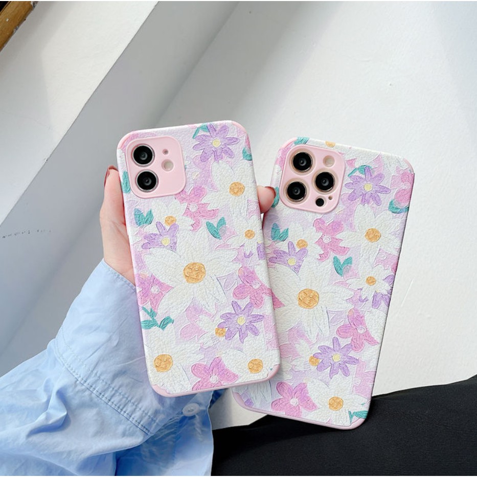 Ốp lưng iphone phổ biến trên IG flower 6/6plus/6s/6splus/7/7plus/ Minh Bạch 8/8plus/x/xs/11/12/pro/max/plus/pro