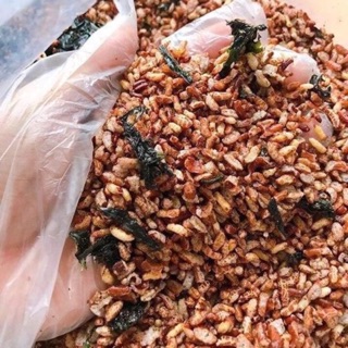 Gao lứt sấy rong biển