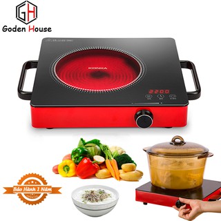 Bếp điện từ đơn KonKa công suất 3000W, Bảo hành 12 tháng hot
