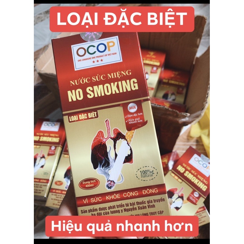 Nước súc miệng Cai thuốc lá Xuân Vinh - chính hãng 100%