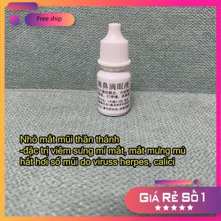 [FREESHIP] Nhỏ mắt mũi thần thánh cho mèo bị viêm mí, chảy nước mắt, hắt hơi, sổ mũi