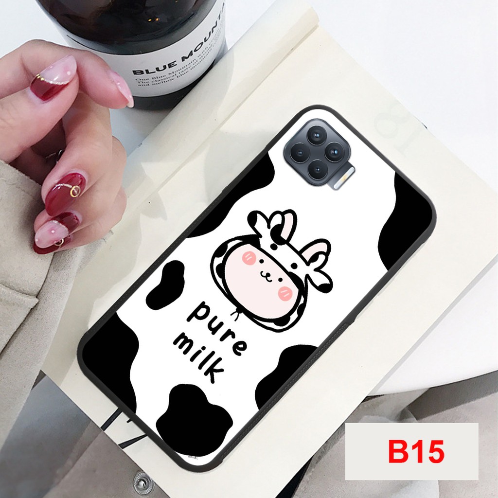 ỐP LƯNG OPPO A73/A93 SIÊU NGỘ NGHĨNH BÒ SỮA MILK