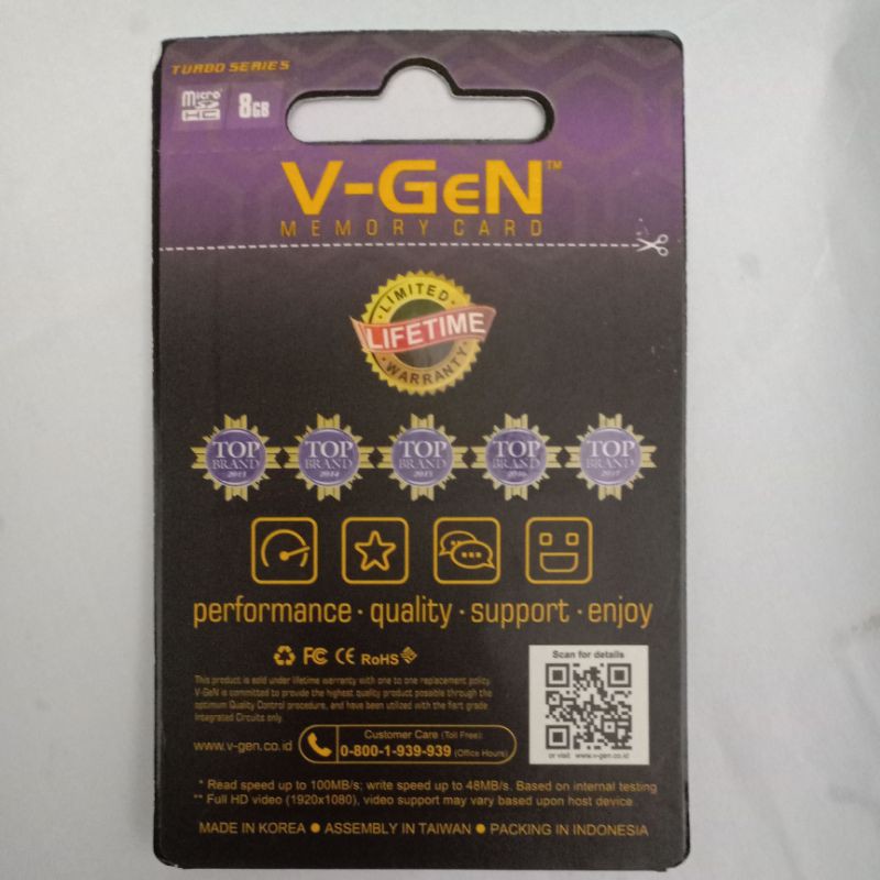 Thẻ Nhớ V Gen 8gb Class 10 V-gen | BigBuy360 - bigbuy360.vn