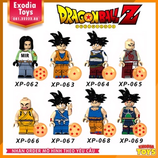 Xếp hình Minifigure nhân vật truyện manga Dragon Ball : 7 viên ngọc rồng - Đồ Chơi Lắp Ghép Sáng Tạo - KORUIT KT1009