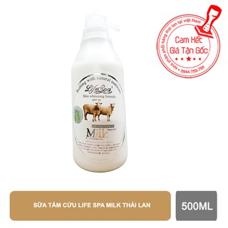 Sữa tắm Life Spa Milk thái lan 500ml