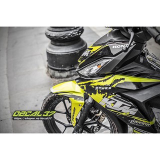 Tem Trùm Winner Ktm vàng đen