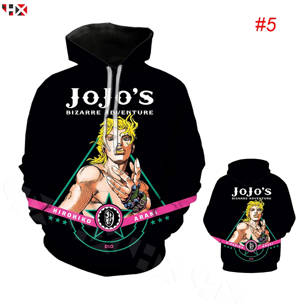 CLOOCL Anime JoJo's Bizarre Adventure 3D Print Men Casual Hoodies | BigBuy360 - bigbuy360.vn