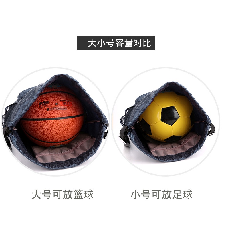 Balo dây rút màu trơn kháng nước