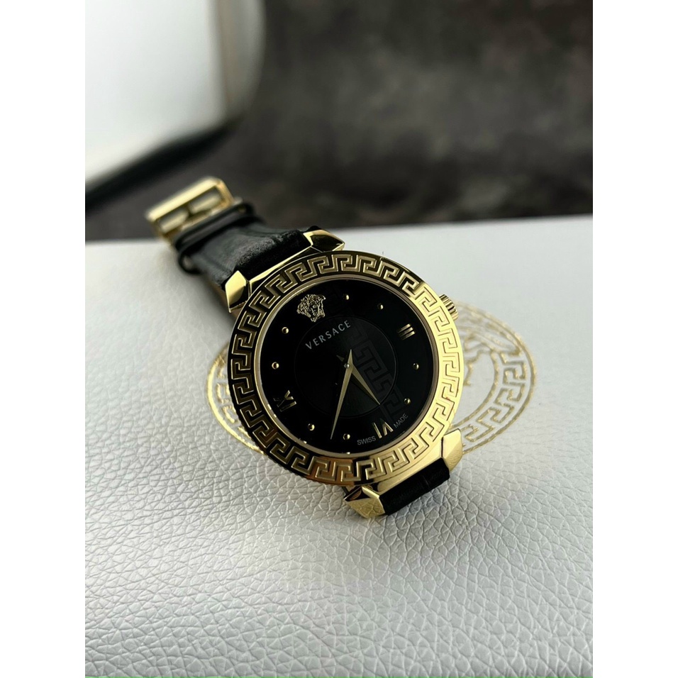 Đồng hồ Versace Daphnis Black nữ cao cấp -Máy quazt-  36mm- Bảo hành 24 tháng