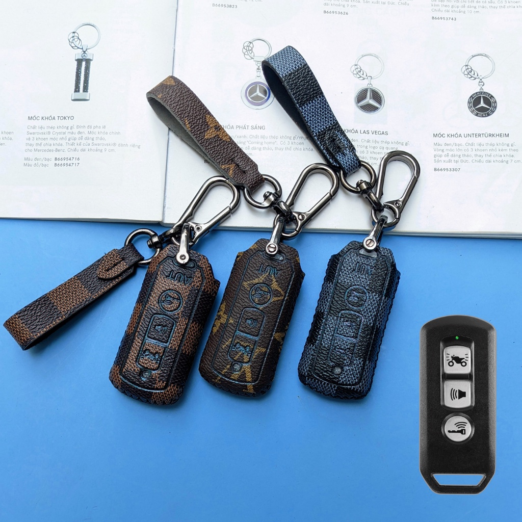 Bọc chìa khoá smartkey SH  ,SH Mode,Bao da smartkey SH ( SHK Móc D)