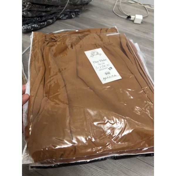 QUẦN ỐNG RỘNG VẢI CAROLAN MỊN ĐẸP