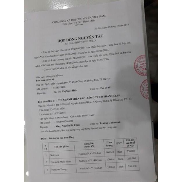 Sữa sau mổ FORTIMEL