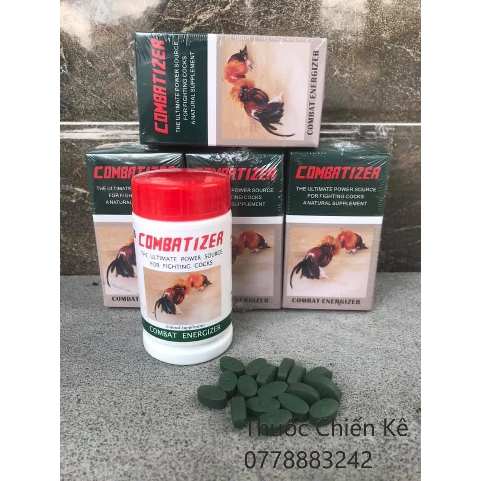 Combatizer tăng bo, tăng lực, ốp tuần cuối dành cho gà đá (10 viên).