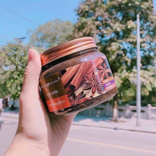 Tẩy Tế Bào Chết Toàn Thân Quế Hồi Coffee Cinnamon Cloves