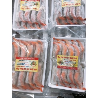 Khay 500gr chả ram tôm đất Bình Định loại ngon ram to
