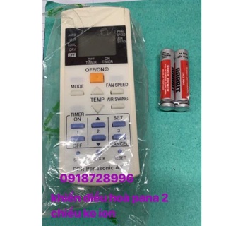 Điều khiển điều hòa Panasonic hai chiều không ion
