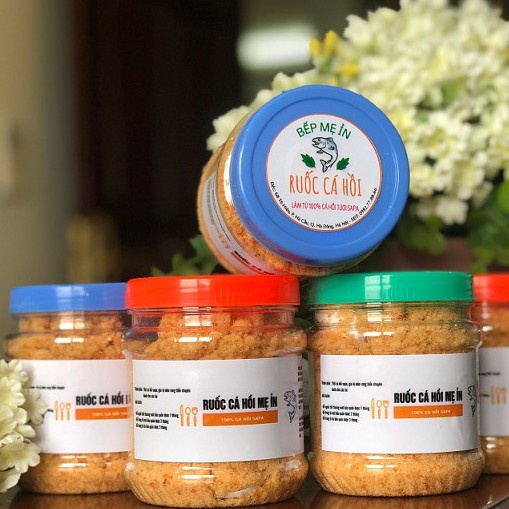 Ruốc Cá Hồi Sapa Mẹ Ỉn, Chà Bông Ăn Dặm Cho Bé | BigBuy360 - bigbuy360.vn