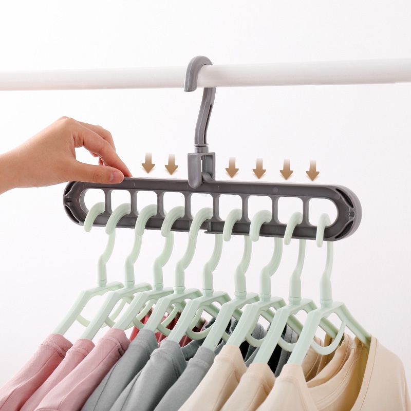 Thanh treo móc quần áo Nhiều Ngăn Tiết Kiệm Không Gian