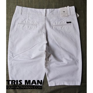 Quần lửng kaki nam mầu trắng