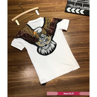 Áo Thun Nam Cổ Bẻ, Áo Phông Polo Nam Tay Ngắn Thêu Kim Sa Đại Bàng Chất Thun Cá Sấu Thoáng Mát - AC61 - Shopmens