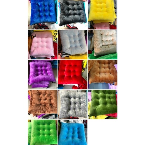 Đệm lót ghế , nệm ngồi bệt vuông 40x40