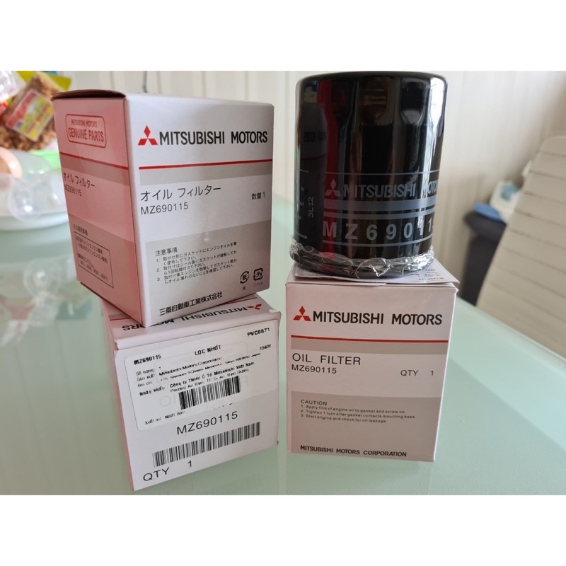 Lọc dầu, lọc nhớt Mitsubishi Xpander, Attrage, Mirage, Pajero, Triton mã MZ690115