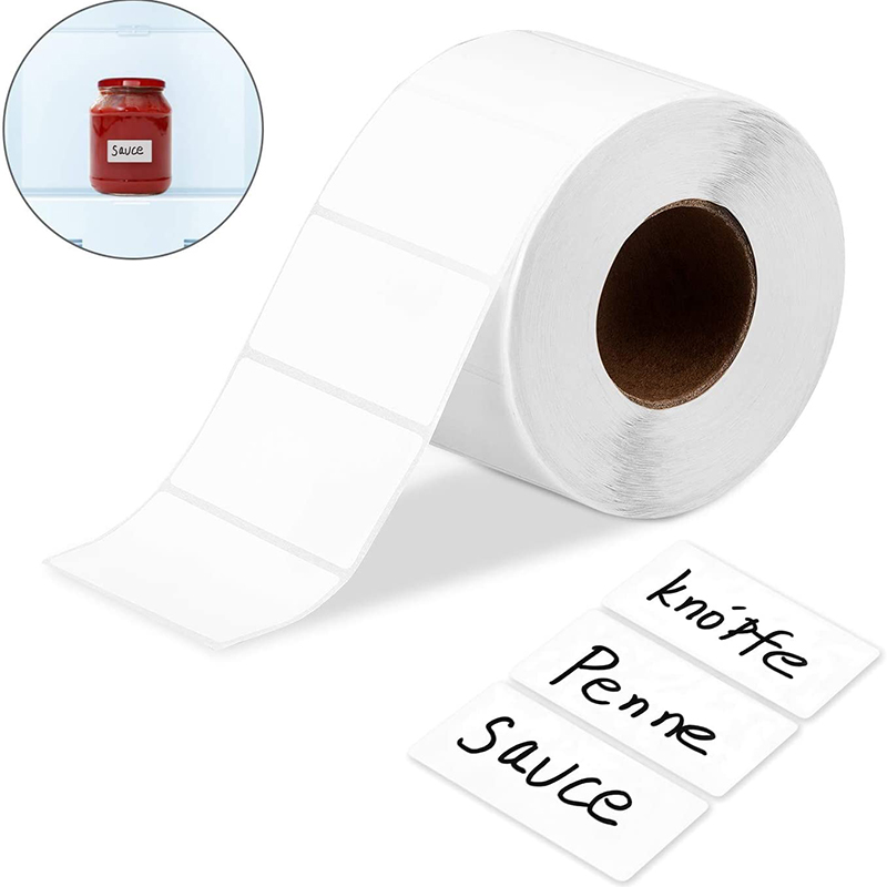 Giấy nhãn sticker để ghi chú dán lọ thức ăn tiện dụng
