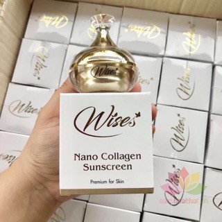 Kem chống nắng wise nano collagen suncreen