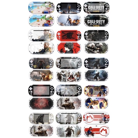 Tấm dán skin Psvita2000 dán Skin PSVITA2000 dán trang trí psvita 2000 nhiều mẫu