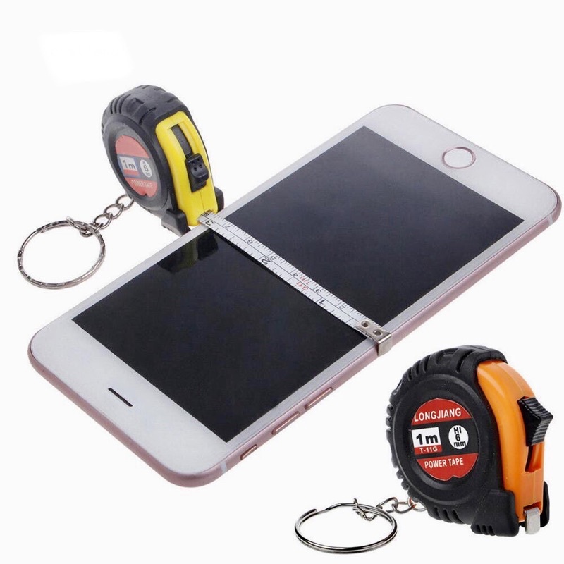 Thước dây kéo mini tiện dụng-Móc treo chìa khoá