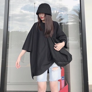 ÁO XẺ TÀ DÁNG RỘNG (4 màu)