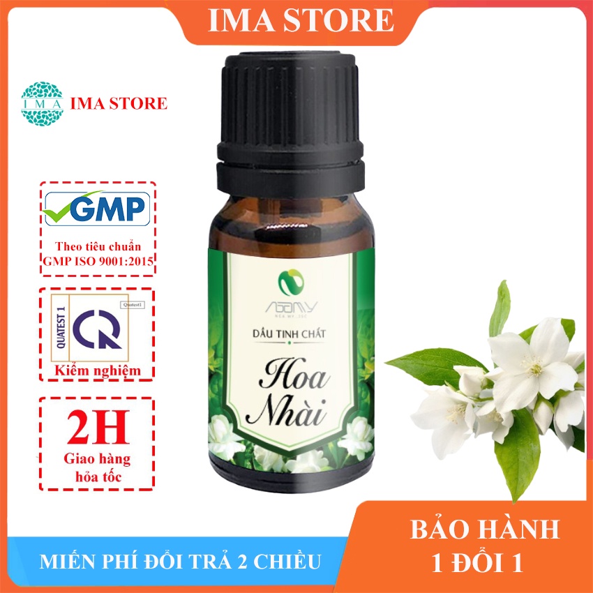 Tinh Dầu Hoa Nhài Nga My Thơm Phòng Giúp Giảm Căng Thẳng Mệt Mỏi