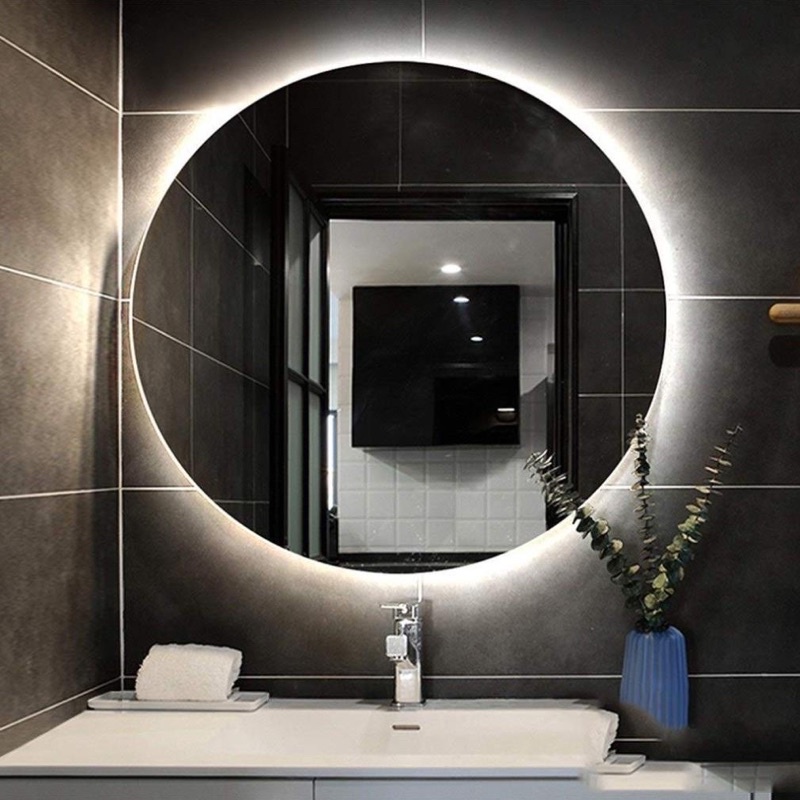 Gương tròn Decor, gương đèn Led đủ kích thước siêu đẹp, mới
