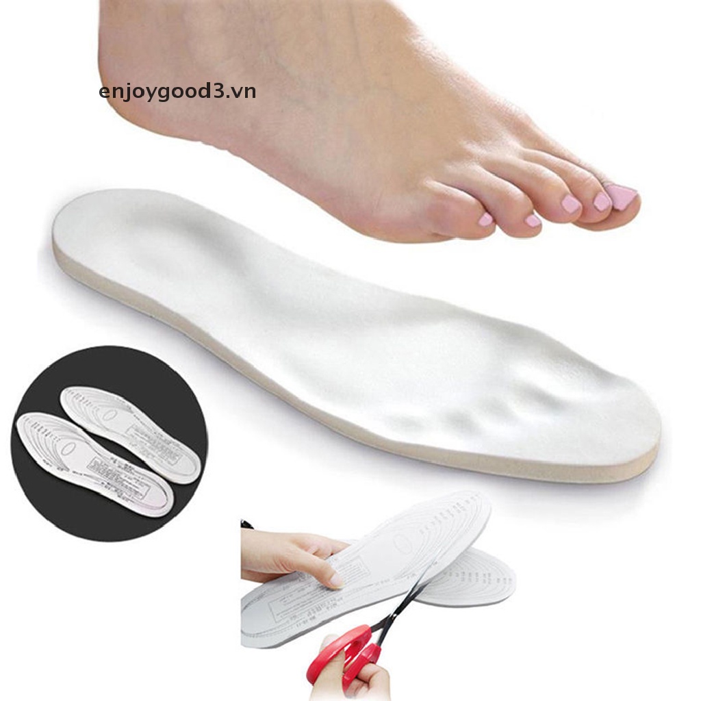 Cặp miếng lót giày bằng cao su non giảm đau thoải mái