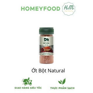 Ớt bột xay nguyên chất Natural DH Foods chế biến món ăn 30gr/60gr