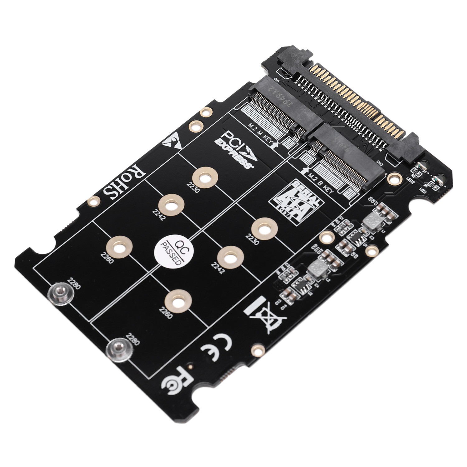 Mạch chuyển đổi 2 trong 1 từ M.2 NVME và SATA-Bus NGFF SSD sang PCI-E U.2 SFF-8639 PCIE M2 cho máy tính để bàn | BigBuy360 - bigbuy360.vn