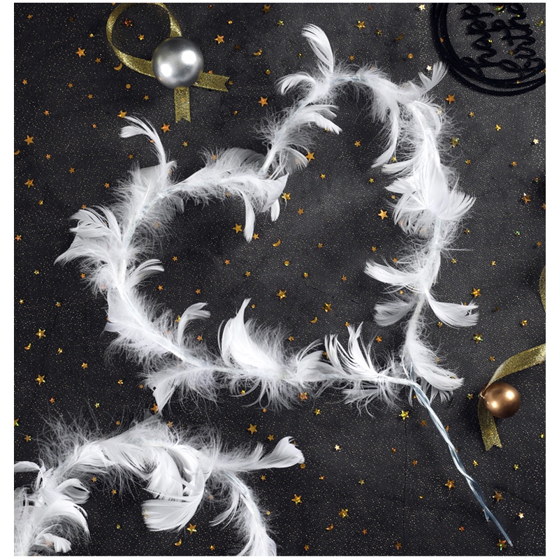 1 Phụ Kiện Trang Trí Bánh Kem Hình Đôi Cánh Thiên Thần Dễ Thương