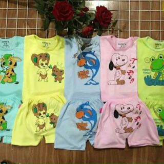 Combo 4 bộ cộc tay cho bé