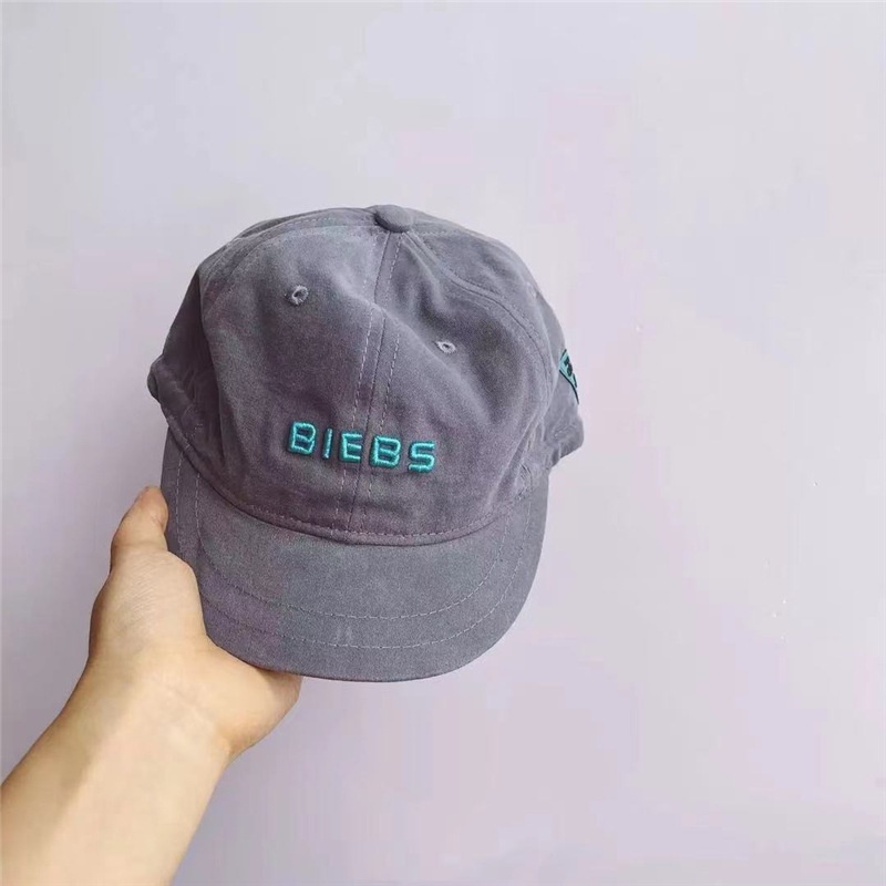 Mũ lưỡi trai LINJW họa tiết thêu phong cách Hàn Quốc thời trang mùa hè 2022