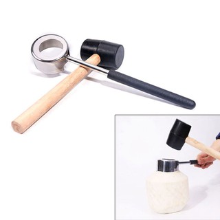 2 dụng cụ khui dừa bằng thép không gỉ