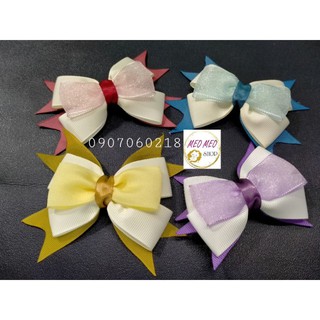 Kẹp nơ handmade KT01 (ảnh thật)