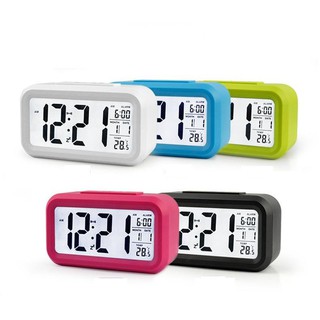 Đồng hồ báo thức với nền cảm ứng đa năng và đèn led lc01
