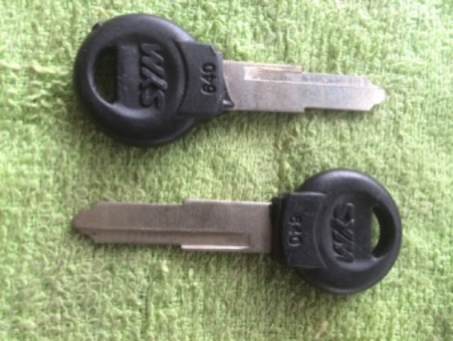 Combo cặp phôi chìa khoá xe SYM ( rảnh trái )